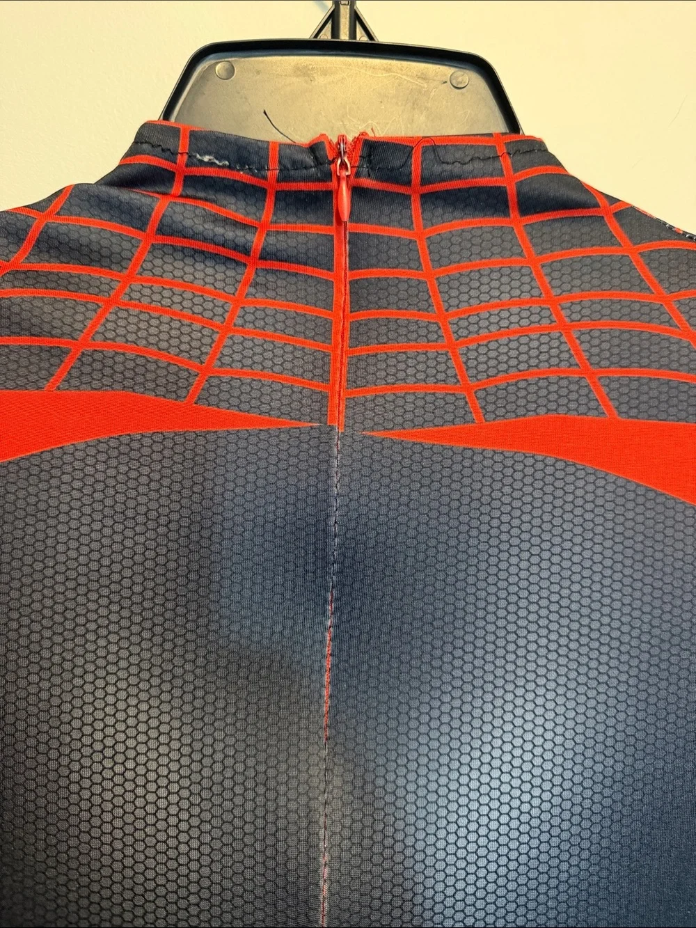 Kids Black and Red Superhero Jumpsuit Costume